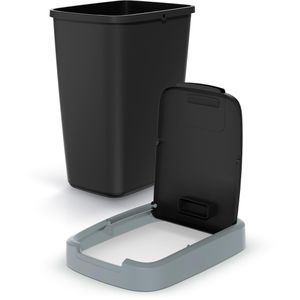 Produktbild für Mülleimer Keden Compacta Q, smooth grau