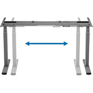 Produktbild für Schreibtischgestell LogiLink EO0051G, grau, 3 Memoryspeicher