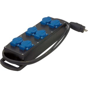 Produktbild für Steckdosenleiste HEDI KVG6000, mit 2,5m Kabel