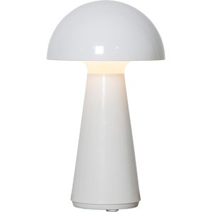 Produktbild für Tischlampe McShine Mushroom, weiß mit LED