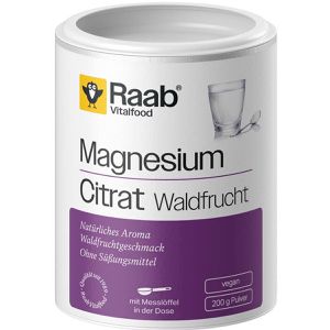Produktbild für Magnesium Raab-Vitalfood Waldfrucht, 200 g Pulver