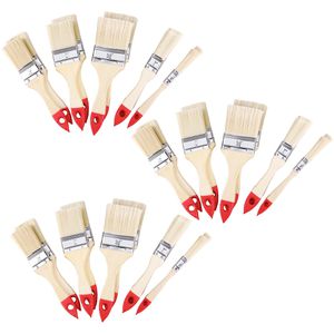 Monzana Malerpinsel Set, 30-teilig, Flachpinsel in verschiedenen Größen, Chinaborste