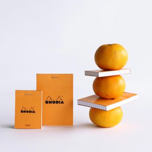 Produktbild für Notizblock Rhodia 11600C, orange, A7