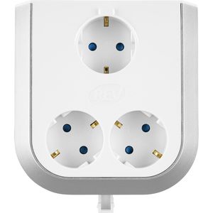 Steckdosenadapter REV-Ritter weiß