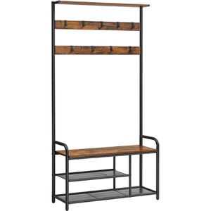 Produktbild für Garderobenständer Vasagle HSR409B01, schwarz