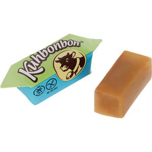 Produktbild für Karamellbonbons Kuhbonbon Vegan Salted Caramel