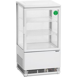 Kühlvitrine Bartscher 58L, 700258G, weiß