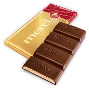 Produktbild für Tafelschokolade Merci Edel-Marzipan