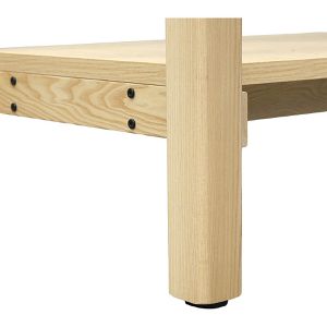 Produktbild für Behandlungsliege Teqler T170754, aus Holz, anthrazit