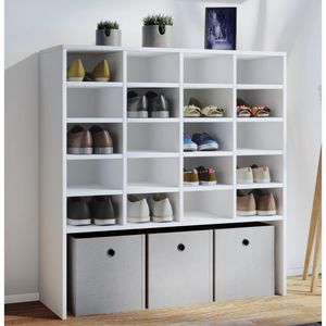 Produktbild für Schuhregal VCM Hinsol XL, aus Holz