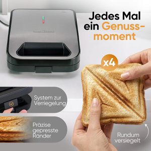Produktbild für Sandwichmaker Proficook PC-ST 1329 dark inox