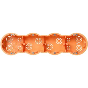 Produktbild für Hohlwanddose Orno OR-JB-13813, 286 x 73 mm, 4-fach