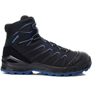 Produktbild für Sicherheitsschuhe LOWA LARROX Work GTX black-blue Mid, S3
