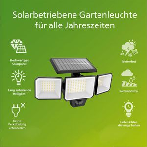 Produktbild für LED-Außenstrahler Philips Nysil, IP44 wasserfest