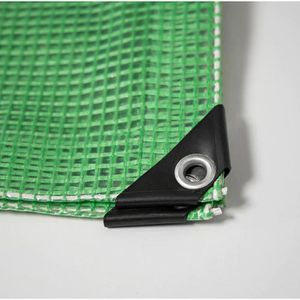 Produktbild für Abdeckplane Casa-Pura Leno, grün / transparent