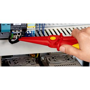 Produktbild für Flachrundzange Knipex 98 62 02, Kunststoff