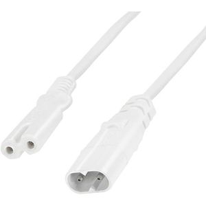Produktbild für Netzkabel LogiLink CP132, 2-polig, 2 m