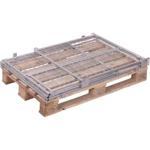 Produktbild für Palettenaufsatz VARIOfit Typ 64, vpa-080.027, verzinkter Stahl