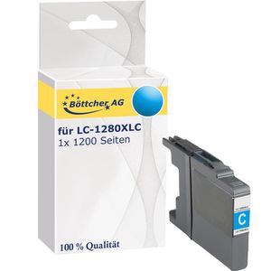 Produktbild für Tinte Böttcher-AG für Brother LC-1280XLC