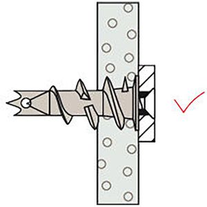 Produktbild für Schrauben-Dübel-Set Fischer 040432, Metall GKM S 12