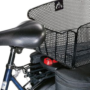 Produktbild für Fahrradkorb KLICKfix Citymax GTA, schwarz, aus Metall, 24l