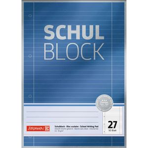 Produktbild für Briefblock Brunnen 1052627 Schulblock Premium, A4