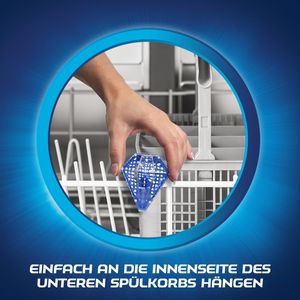 Produktbild für Klarspüler finish Calgonit Protector, mit Glasschutz