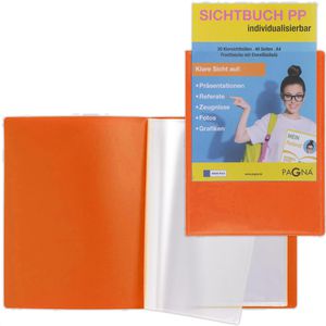 Produktbild für Sichtbuch Pagna 21013-09 School, aus PP, A4