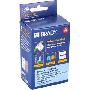 Produktbild für Schriftband Brady M21-1000-427, 25,4mm