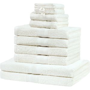 Produktbild für Handtuch NatureMark Set, natur-creme, aus 100% Baumwolle