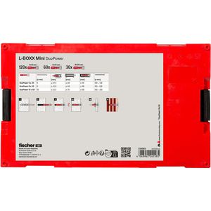 Produktbild für Dübel Fischer 535968, Duopower 2-K-Dübel, FIXtainer-Set