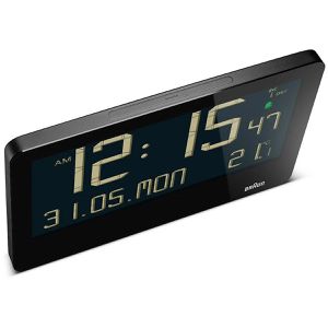 Produktbild für Wanduhr Braun BC14, Kunststoff, digital, Funkuhr