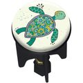 Bouchon D'évier WENKO Pluggy Dauphin - Déco Salle De Bains Colorée - Pour Tous Les Lavabos Standard