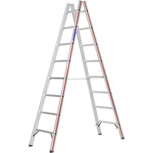 Stehleiter Hymer 602316, beidseitig begehbar