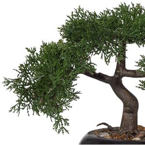 Produktbild für Kunstpflanze Creativ-green Bonsai Zeder