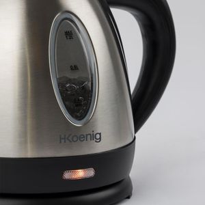 Produktbild für Wasserkocher H.Koenig BO12, silber