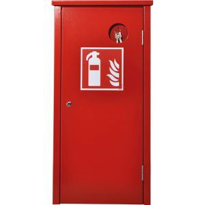 Feuerlöscherschrank Gloria mit Schließzylinder