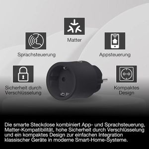 Produktbild für Smart-Steckdose LEDVANCE Smart+ Indoor Plug, für innen