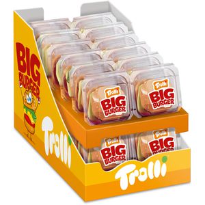 Schaumzucker Trolli Big Burger, mit Fruchtgummi
