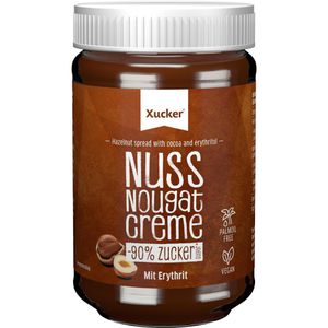 Xucker Schokocreme Nussnougatcreme, mit Erythrit, ohne Zuckerzusatz, ohne Palmöl, 300g