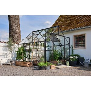 Produktbild für Gewächshaus Halls Qube+ 88, 6,6 m² Fläche