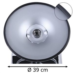 Produktbild für Barhocker Tresko BH-018, drehbar mit Lehne