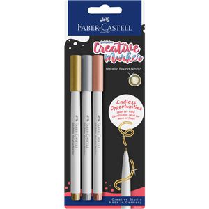 Metallic-Stifte Faber-Castell Creative Marker