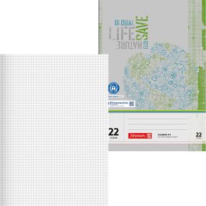 Schulheft Brunnen 104412201, Recycling, A4