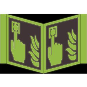 Produktbild für Hinweisschild Abtec ISO 7010 F005 Kunststoff, Nasenschild