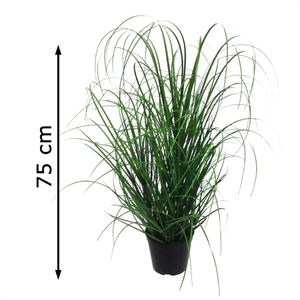 Produktbild für Kunstpflanze Creativ-green Grasbusch