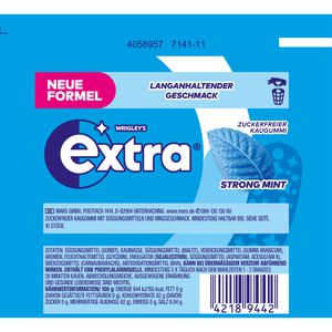 Produktbild für Kaugummis Extra Strong Mint