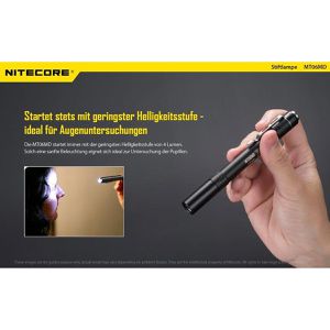 Produktbild für Taschenlampe Nitecore MT06MD LED, mit Batterie