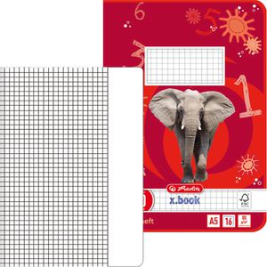 Produktbild für Schulheft Herlitz 3321007 x-book, ab 2. Klasse, A5