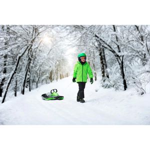 Produktbild für Schlitten Gizmo-Riders Stratos, Lenkschlitten, schwarz, 99 cm